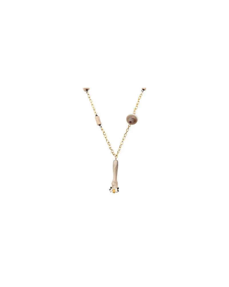Marni SCHMUCK und UHREN - Halskettenauf YOOX.COM Beige