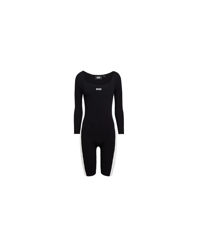 GCDS OVERALLS - Playsuitsauf YOOX.COM Schwarz