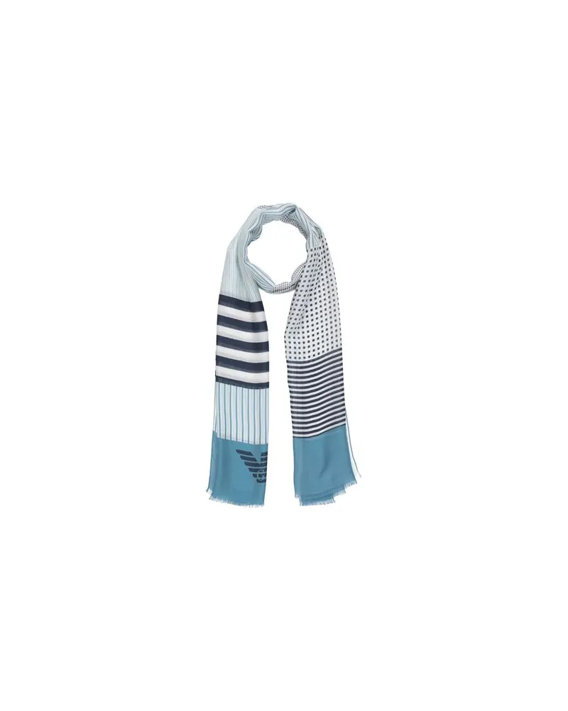 Emporio Armani ACCESSOIRES - Schalsauf YOOX.COM Taubenblau