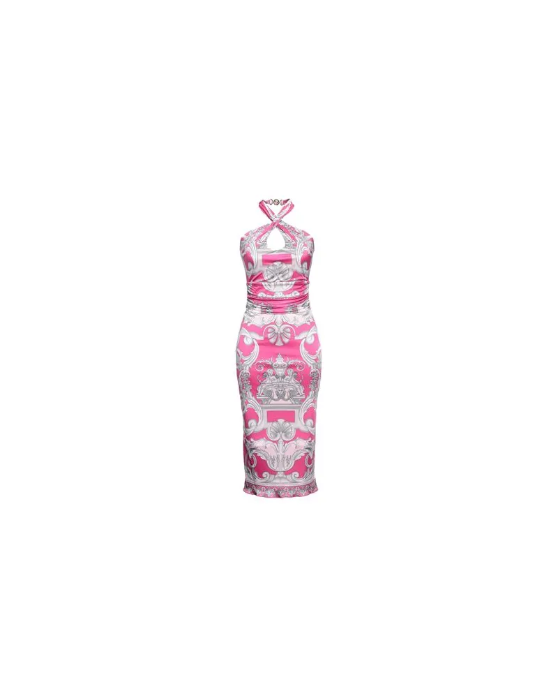 Versace KLEIDER - Midi-Kleiderauf YOOX.COM Fuchsia