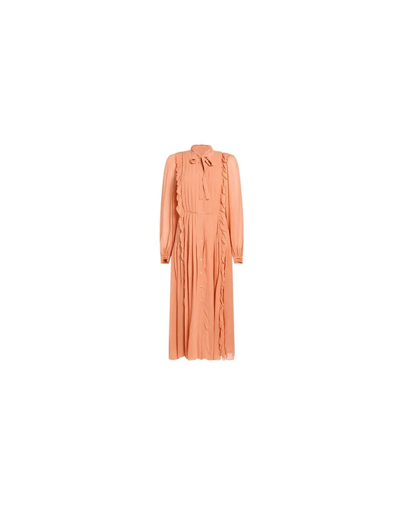 Ulla Johnson KLEIDER - Maxi-Kleiderauf YOOX.COM Pfirsich