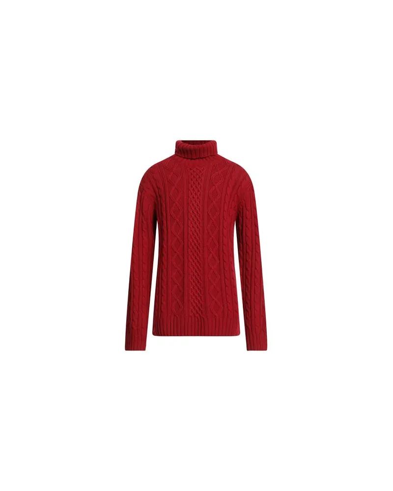 Gant STRICKWAREN - Rollkragenpulloverauf YOOX.COM Rot