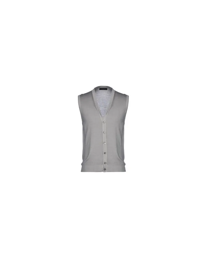 MOORER STRICKWAREN - Strickjackenauf YOOX.COM Grau