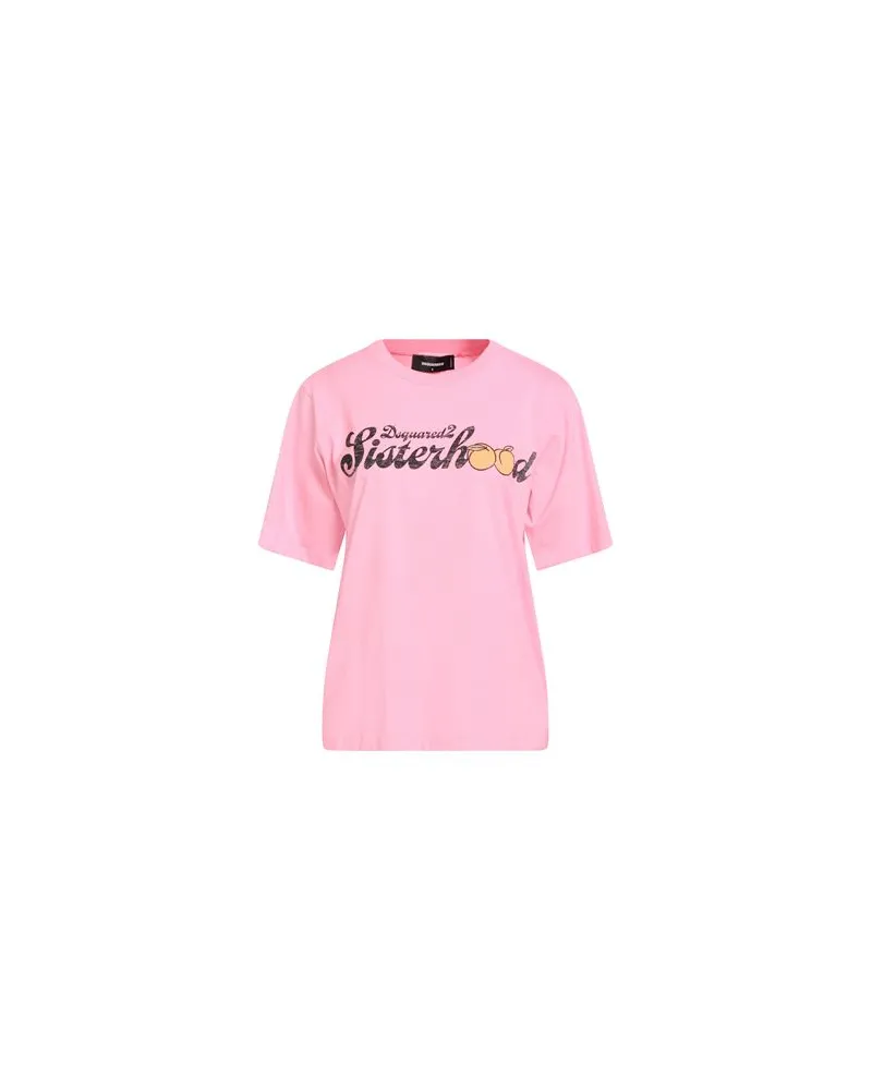 Dsquared2 TOPS - T-shirtsauf YOOX.COM Rosa