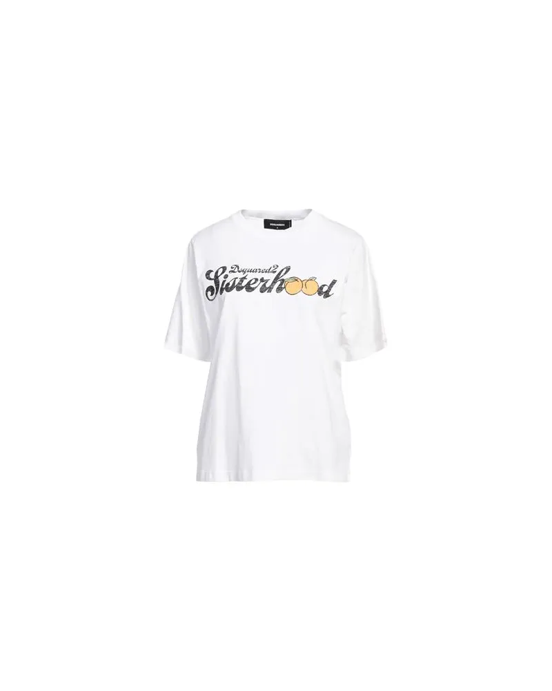 Dsquared2 TOPS - T-shirtsauf YOOX.COM Weiß