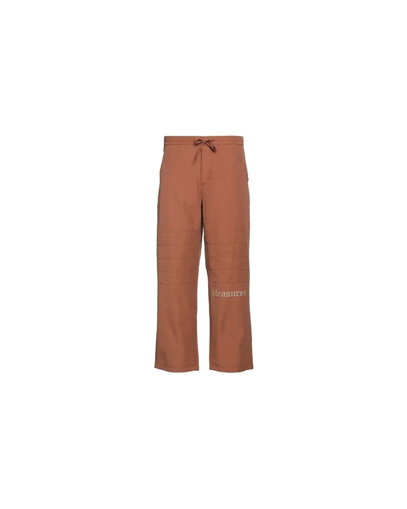 PLEASURES HOSEN & RÖCKE - Hosenauf YOOX.COM Braun