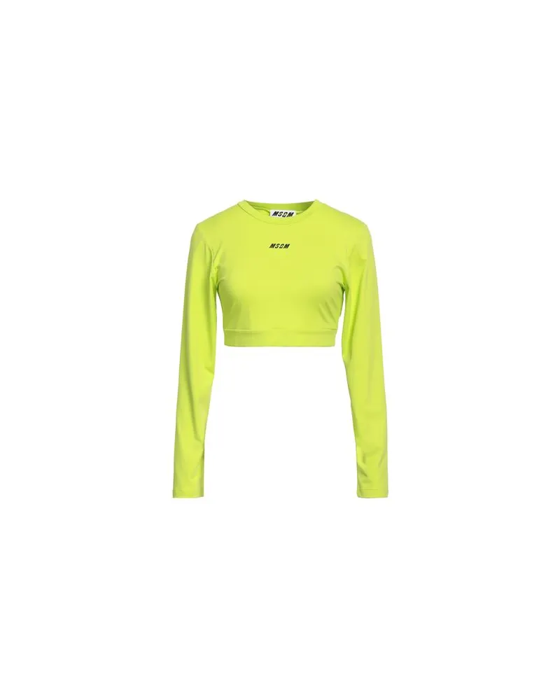 MSGM TOPS - T-shirtsauf YOOX.COM Limettengrün