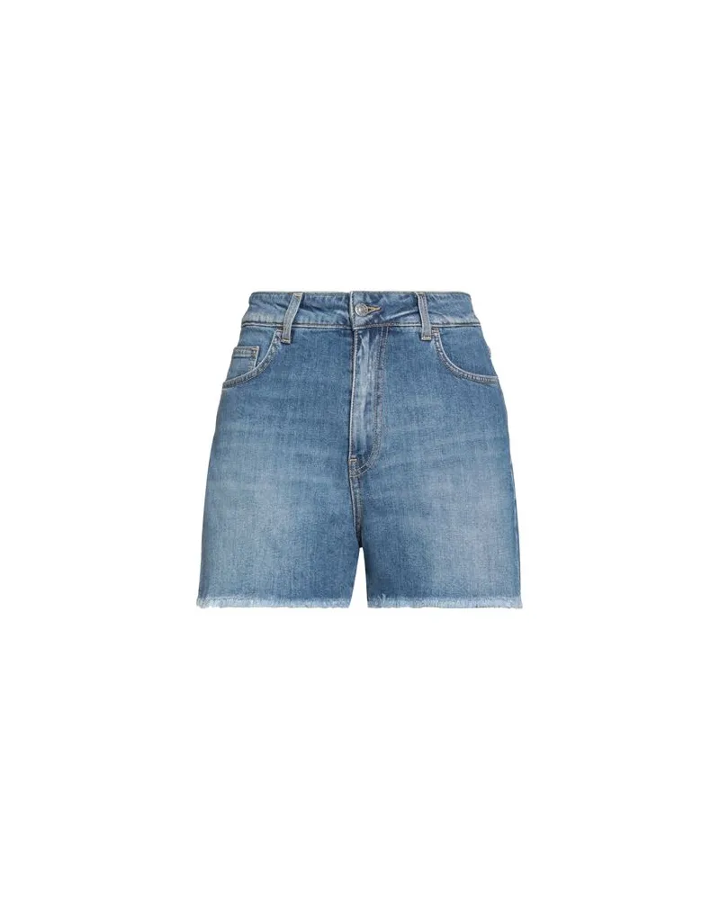 Jucca HOSEN & RÖCKE - Jeansshortsauf YOOX.COM Blau