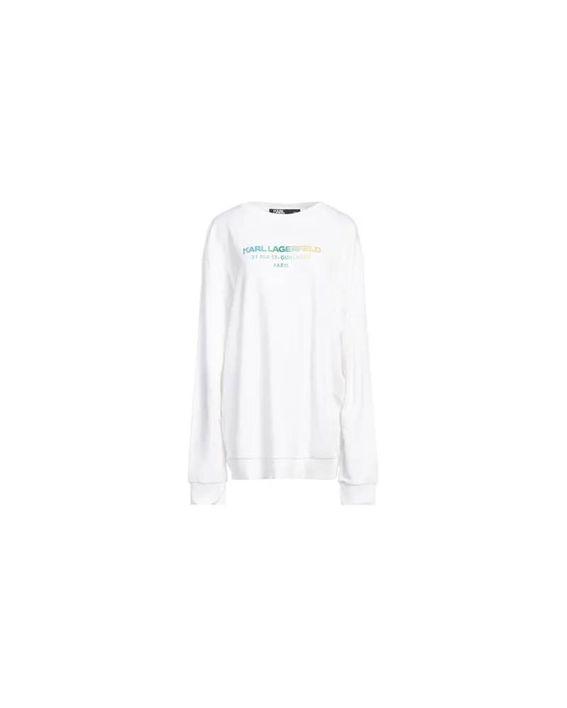 Karl Lagerfeld TOPS - Sweatshirtsauf YOOX.COM Weiß