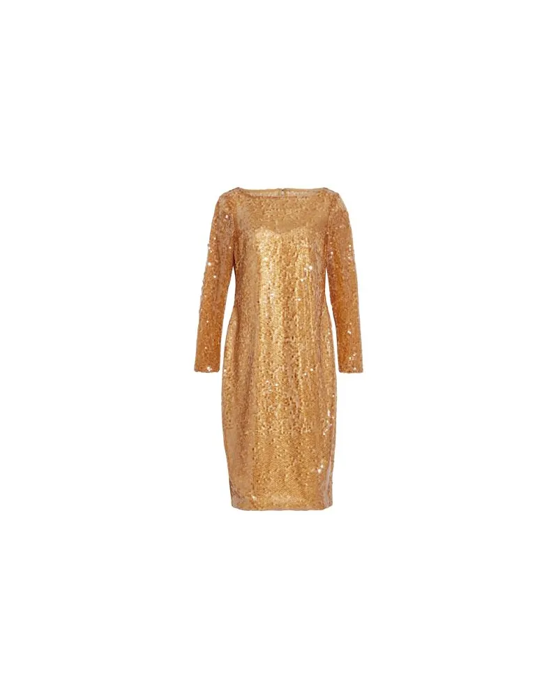 Badgley Mischka KLEIDER - Midi-Kleiderauf YOOX.COM Lederfarben