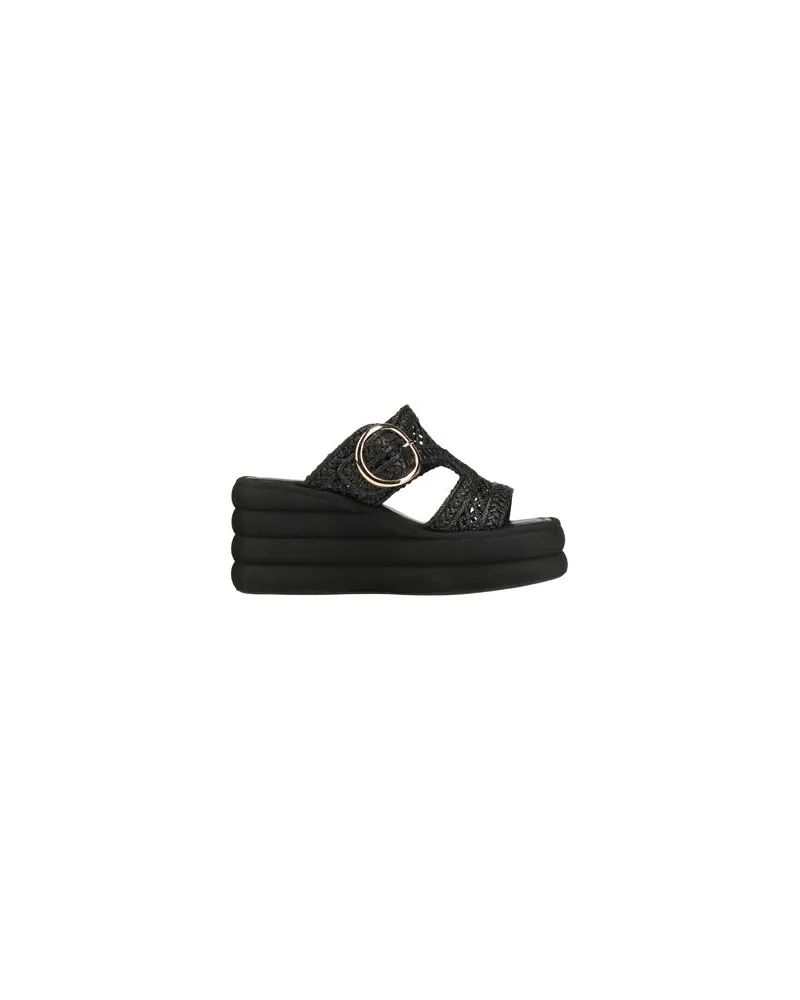 Emanuelle Vee SCHUHE - Sandalenauf YOOX.COM Schwarz