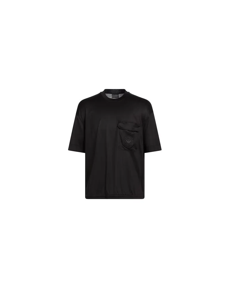Emporio Armani TOPS - T-shirtsauf YOOX.COM Schwarz