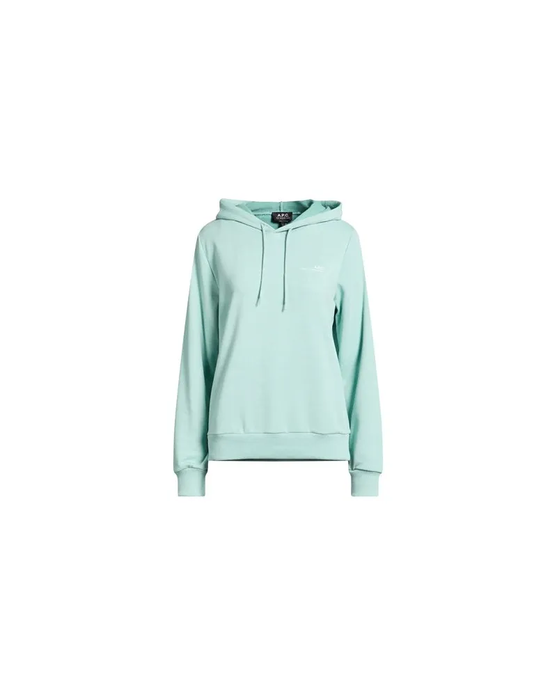 A.P.C. TOPS - Sweatshirtsauf YOOX.COM Tūrkis