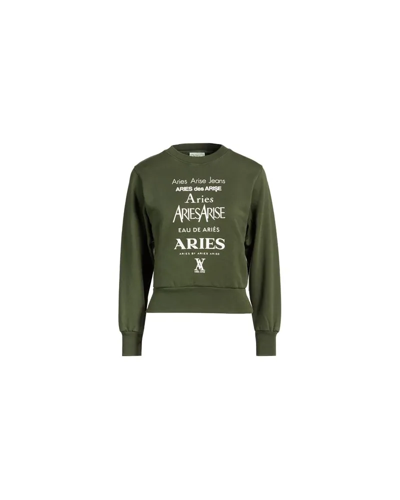 Aries TOPS - Sweatshirtsauf YOOX.COM Dunkelgrün