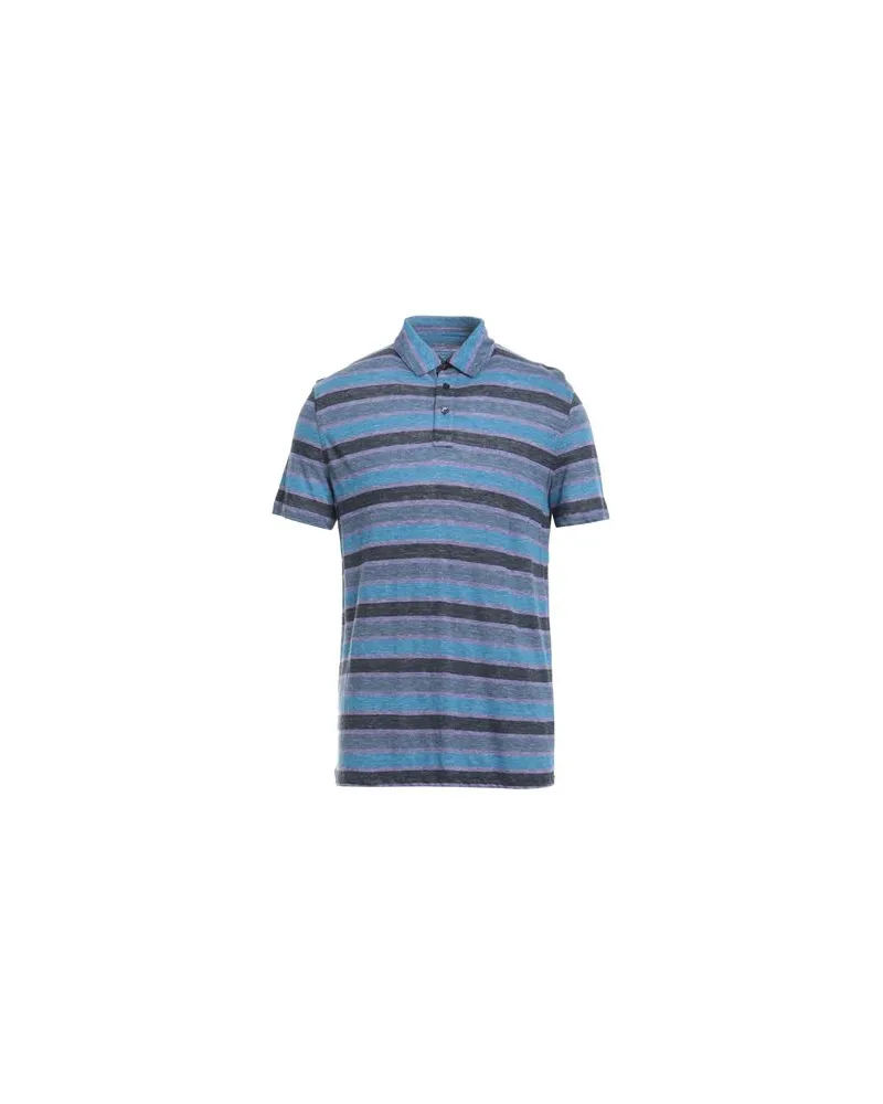Majestic TOPS - Poloshirtsauf YOOX.COM Taubenblau