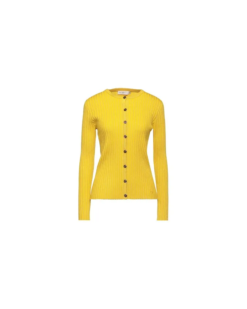 Tory Burch STRICKWAREN - Strickjackenauf YOOX.COM Gelb