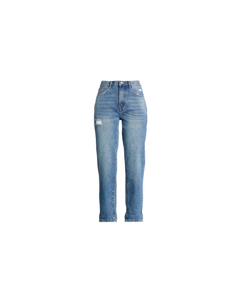 Le Volière HOSEN & RÖCKE - Jeanshosenauf YOOX.COM Blau