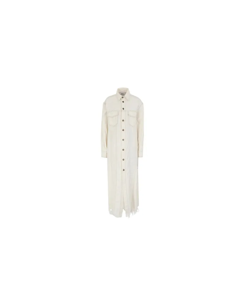 Erika Cavallini KLEIDER - Maxi-Kleiderauf YOOX.COM Elfenbein