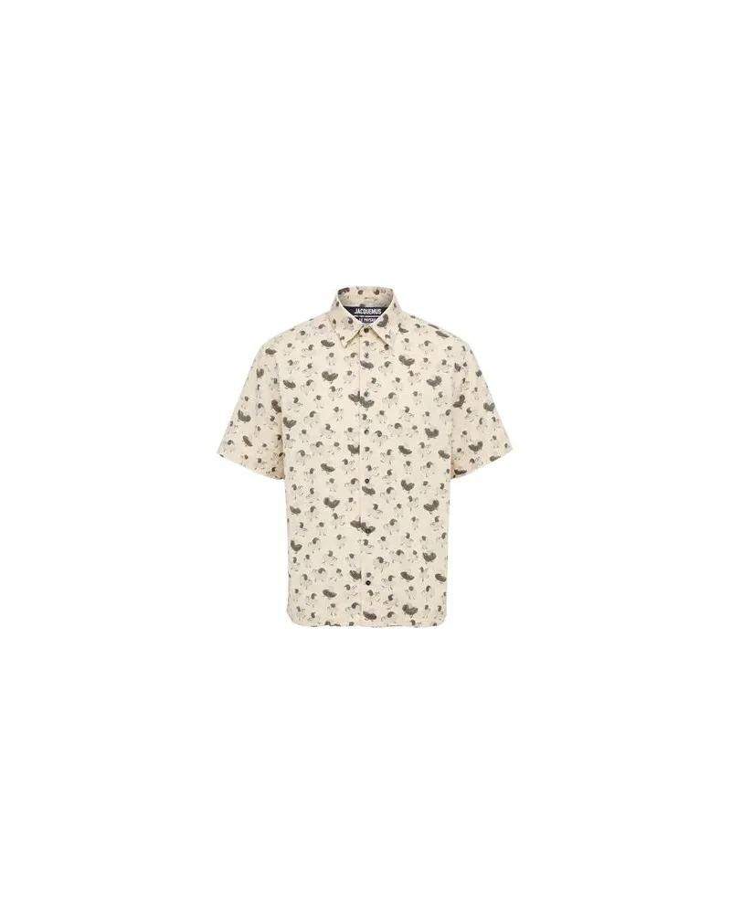 Jacquemus TOPS - Hemdenauf YOOX.COM Cremeweiß