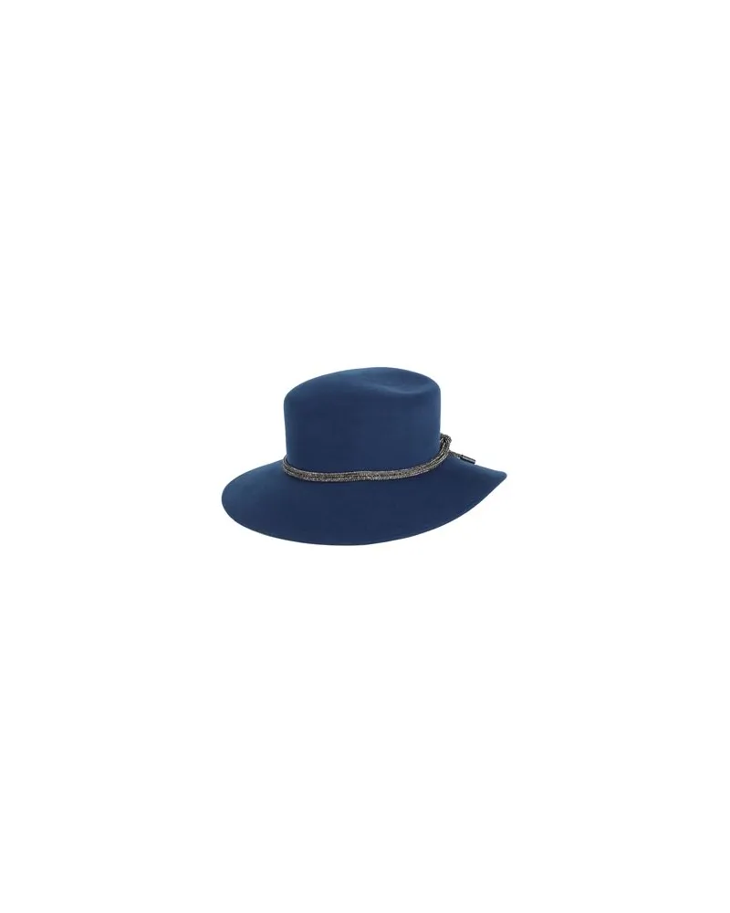 Borsalino ACCESSOIRES - Mützen & Hüteauf YOOX.COM Blau