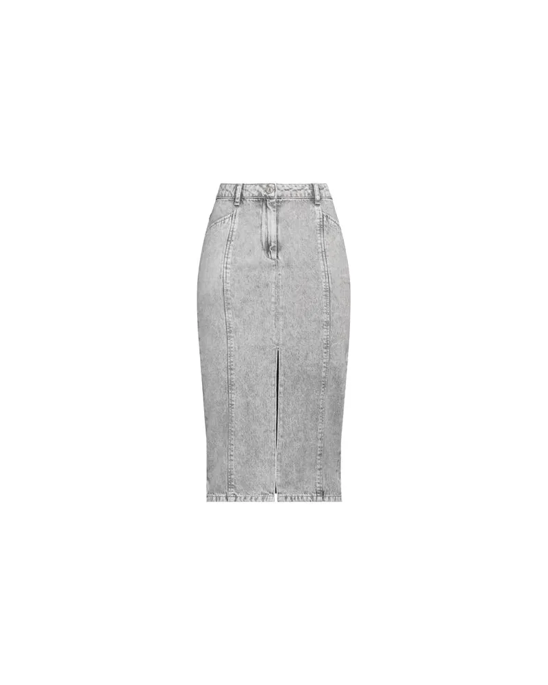 Patrizia Pepe HOSEN & RÖCKE - Jeansröckeauf YOOX.COM Grau