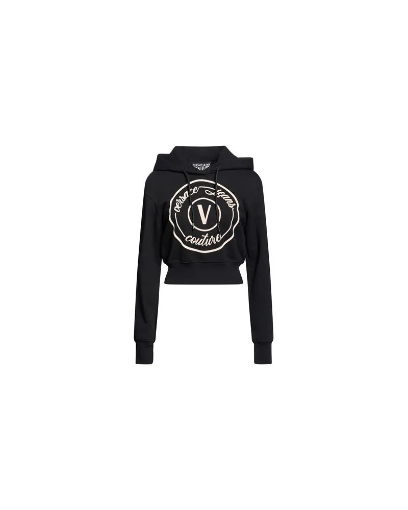 Versace Jeans TOPS - Sweatshirtsauf YOOX.COM Schwarz