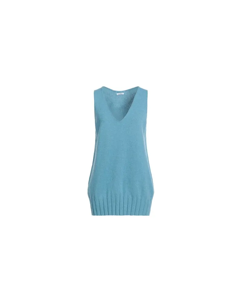 Malo STRICKWAREN - Pulloverauf YOOX.COM Himmelblau
