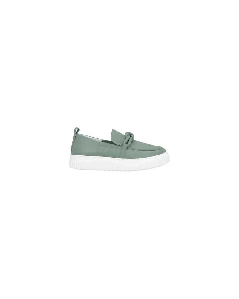 Voile Blanche SCHUHE - Mokassinsauf YOOX.COM Salbeigrün