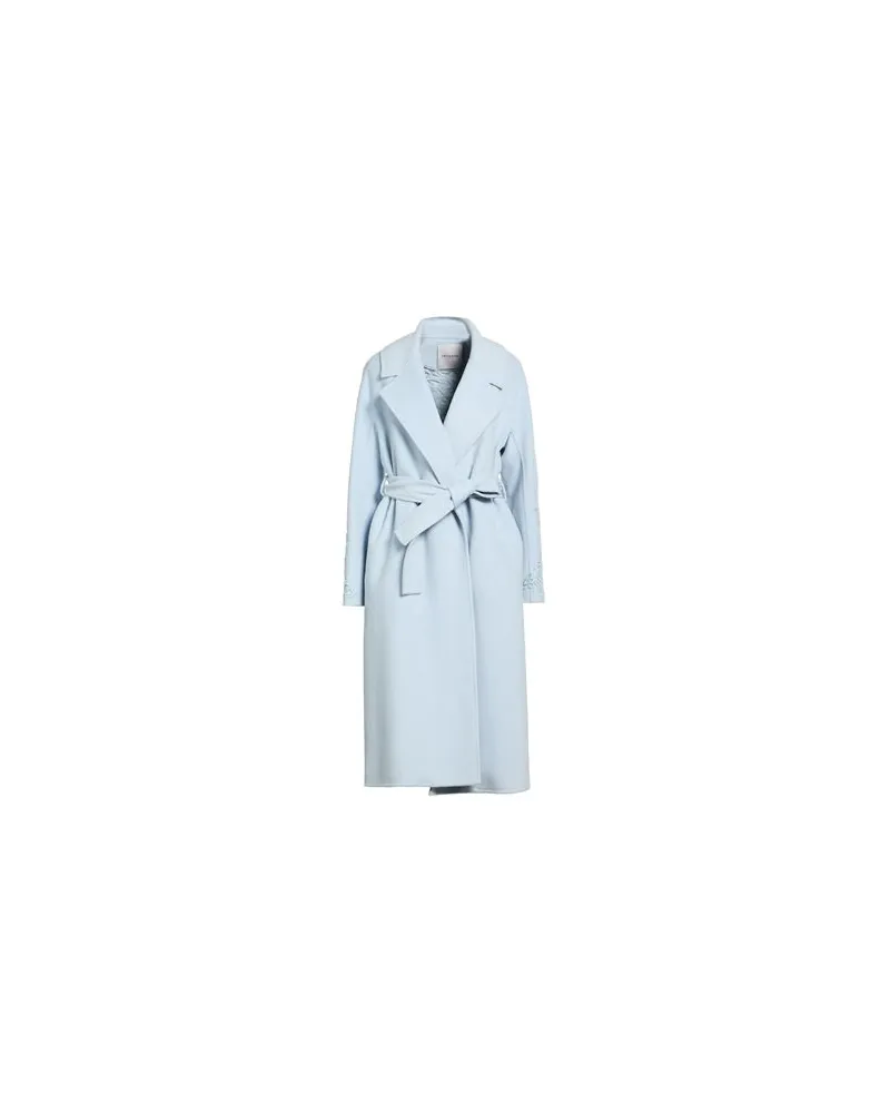 Ermanno Scervino JACKEN & MÄNTEL - Mäntelauf YOOX.COM Himmelblau