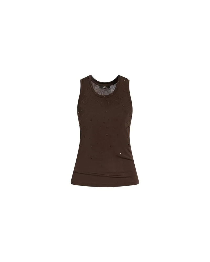 Actitude by Twinset TOPS - Tank Topsauf YOOX.COM Schokobraun