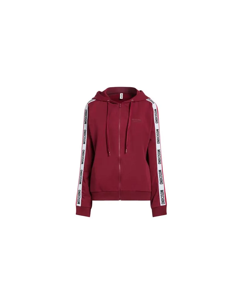 Moschino TOPS - Sweatshirtsauf YOOX.COM Bordeaux