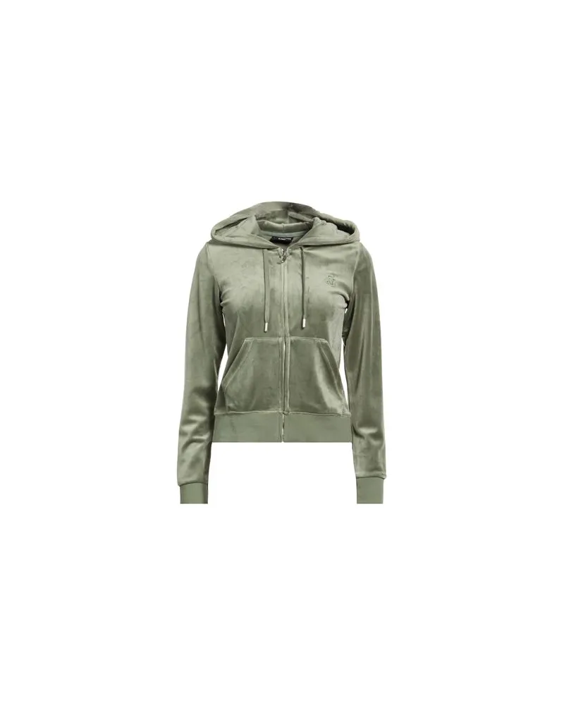 Juicy Couture TOPS - Sweatshirtsauf YOOX.COM Salbeigrün