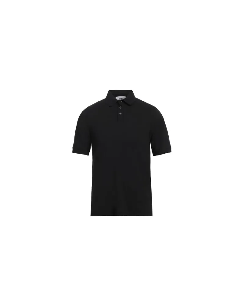 Alpha Studio TOPS - Poloshirtsauf YOOX.COM Schwarz
