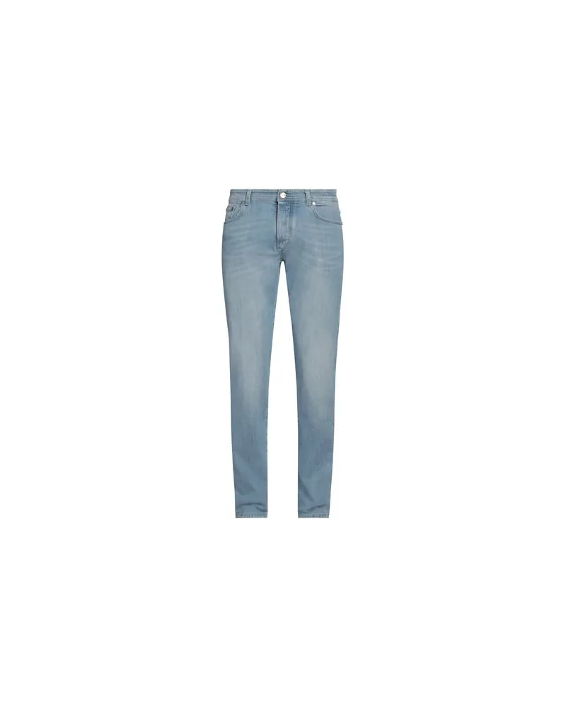 BARBA HOSEN & RÖCKE - Jeanshosenauf YOOX.COM Blau