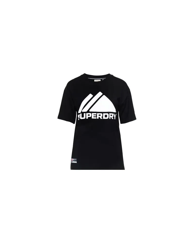 Superdry. TOPS - T-shirtsauf YOOX.COM Schwarz