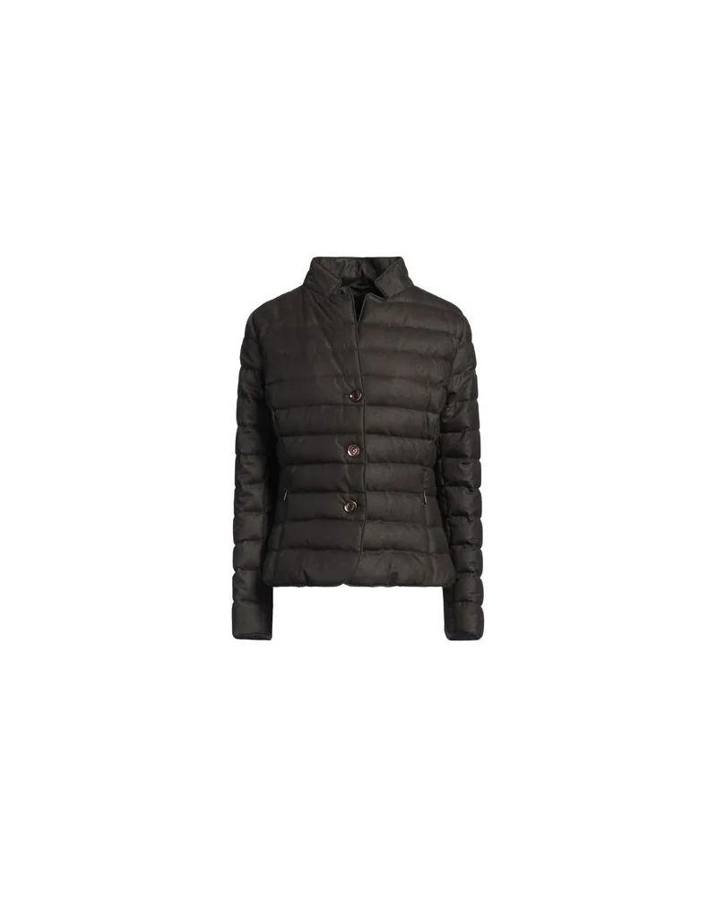 MOORER JACKEN & MÄNTEL - Pufferjacken & Daunenjackenauf YOOX.COM Dunkelbraun