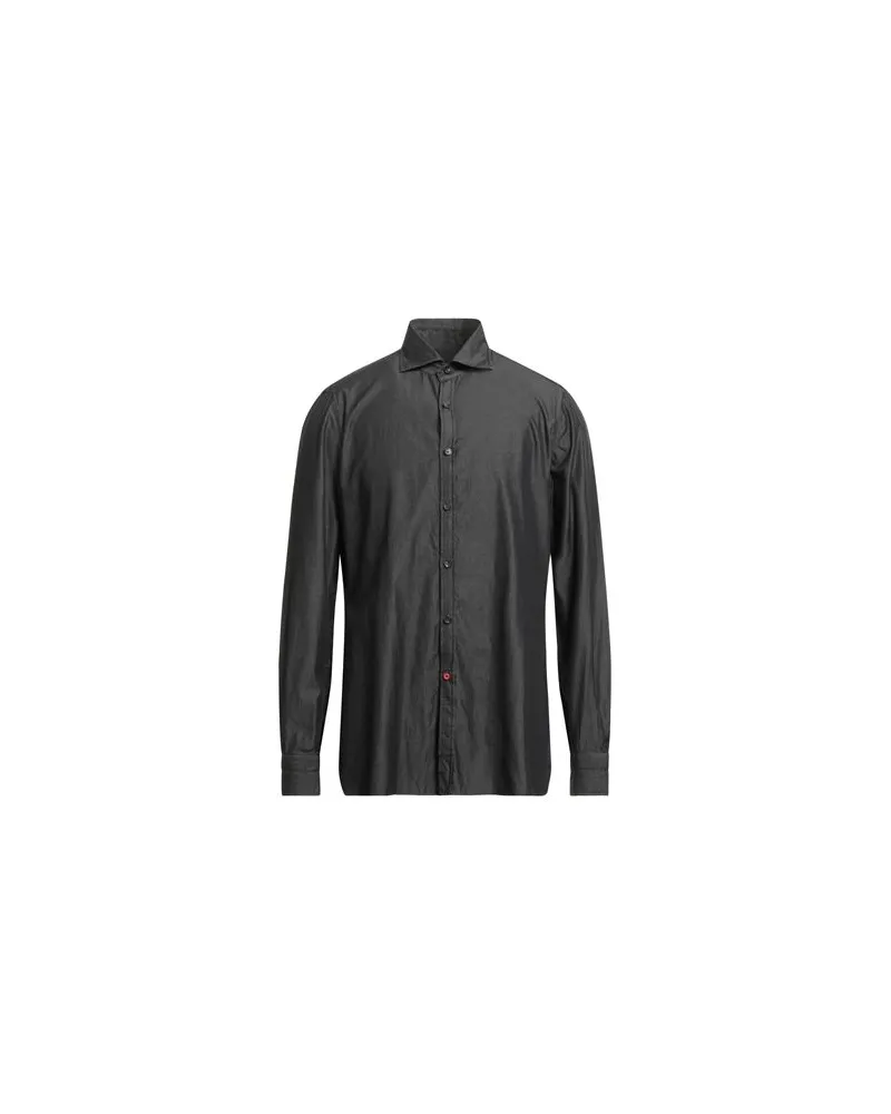 Isaia TOPS - Hemdenauf YOOX.COM Braungrau