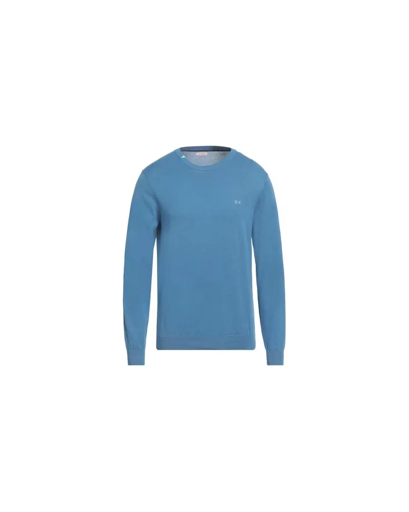 Sun68 STRICKWAREN - Pulloverauf YOOX.COM Taubenblau