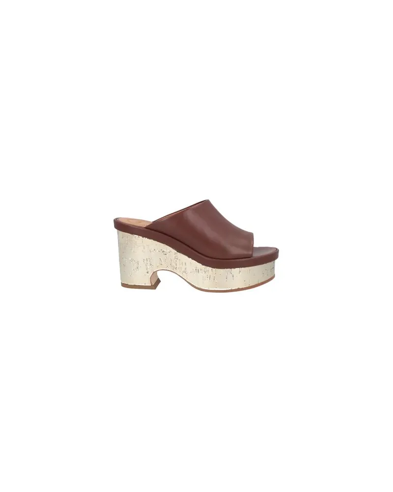 Chloé SCHUHE - Mules & Clogsauf YOOX.COM Braun