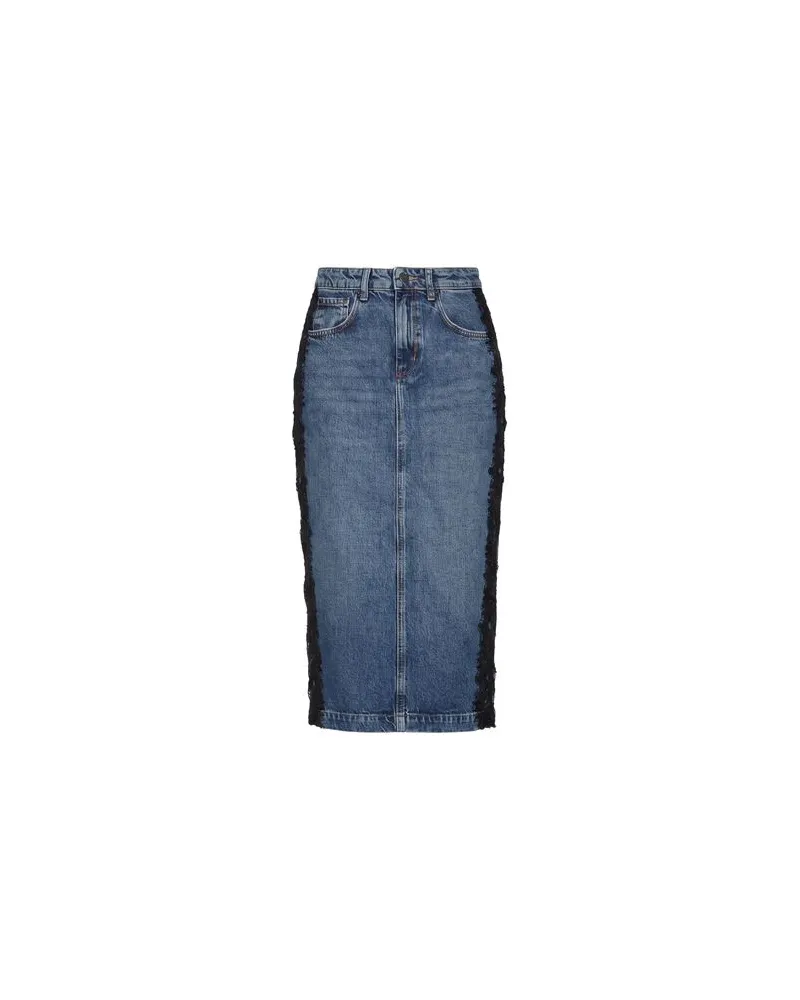 Liu Jo HOSEN & RÖCKE - Jeansröckeauf YOOX.COM Blau