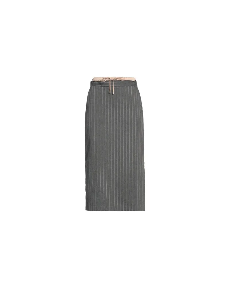 Ermanno Scervino HOSEN & RÖCKE - Midi-Röckeauf YOOX.COM Blei