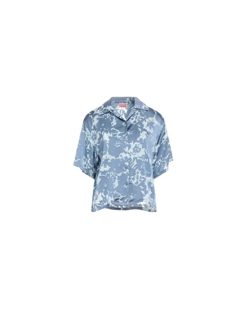 Kenzo TOPS - Hemdenauf YOOX.COM Azurblau