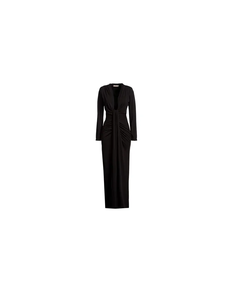 Rinascimento KLEIDER - Maxi-Kleiderauf YOOX.COM Schwarz