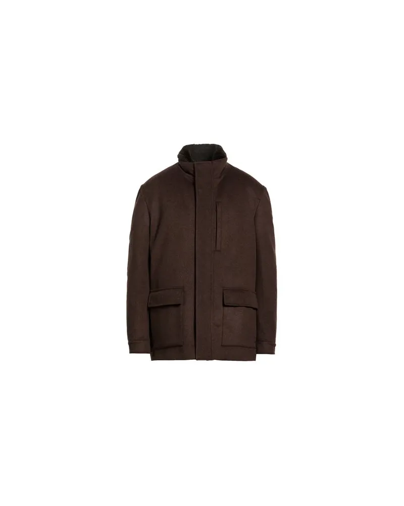 Sartoria Latorre JACKEN & MÄNTEL - Mäntelauf YOOX.COM Braun