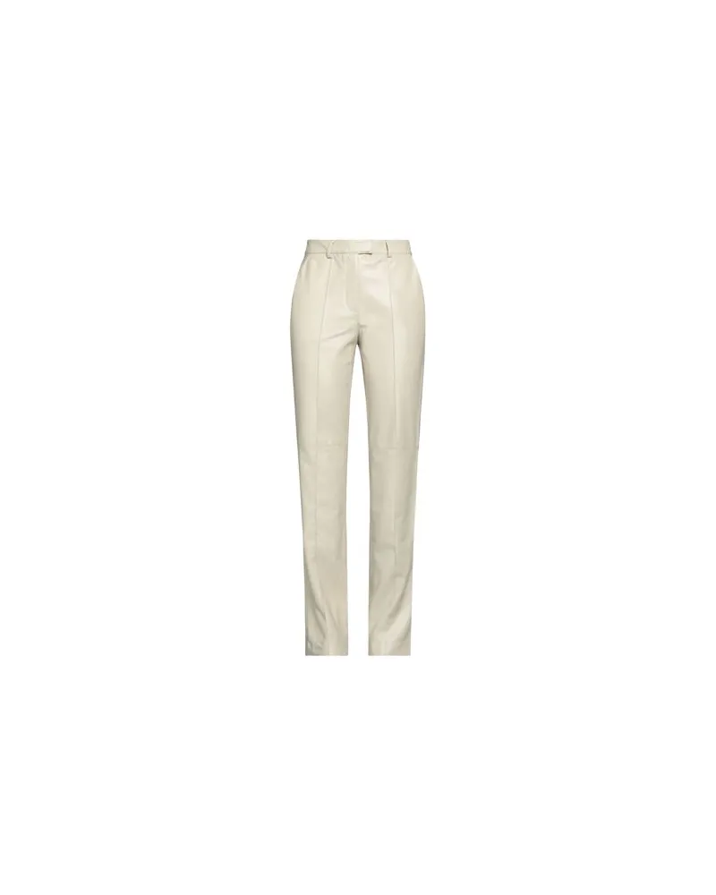 MATÉRIEL HOSEN & RÖCKE - Hosenauf YOOX.COM Cremeweiß