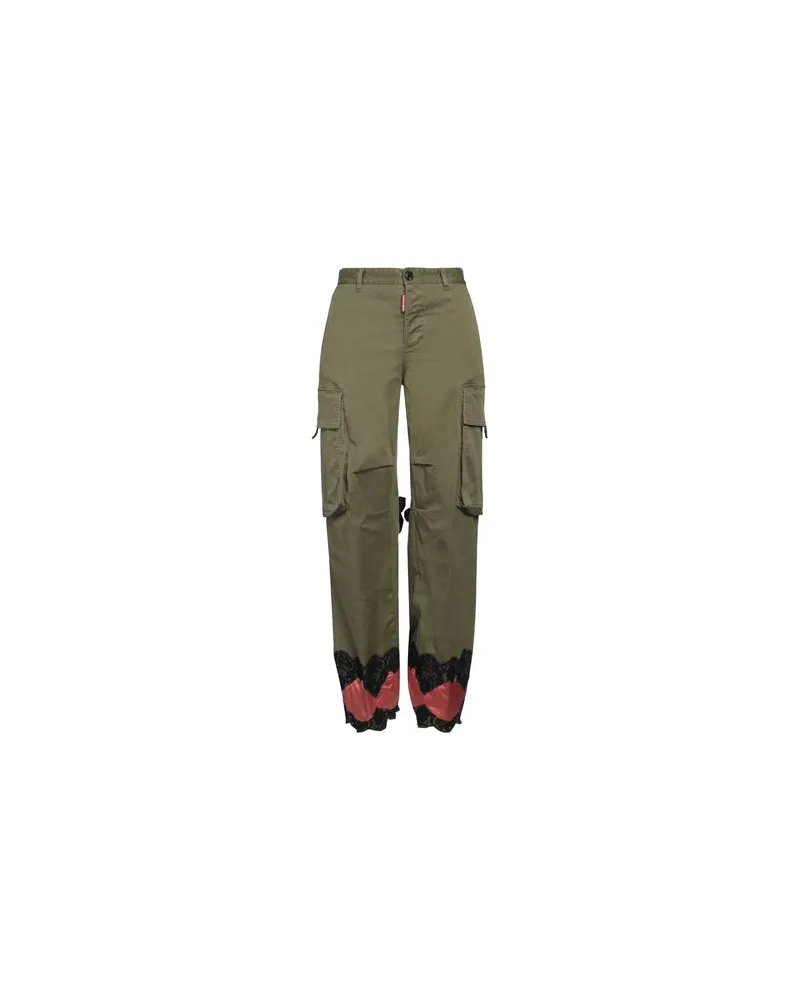 Dsquared2 HOSEN & RÖCKE - Hosenauf YOOX.COM Militärgrün