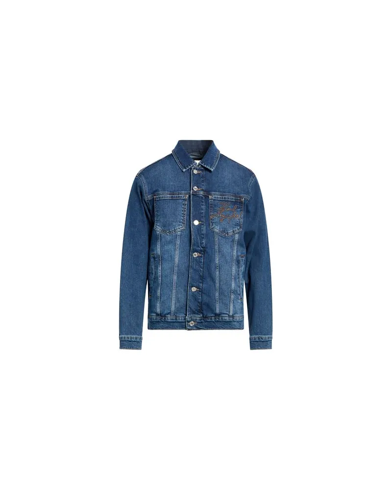 Karl Lagerfeld JACKEN & MÄNTEL - Jeansjacken/Mäntelauf YOOX.COM Blau