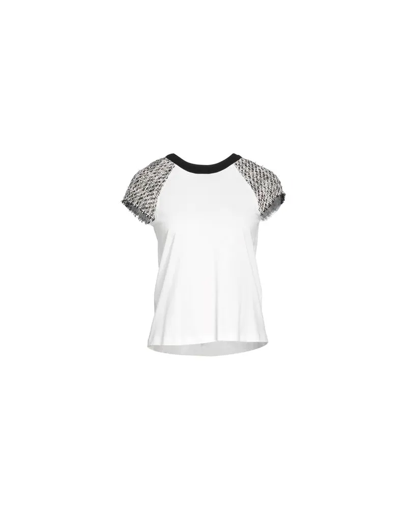 Maje TOPS - T-shirtsauf YOOX.COM Weiß