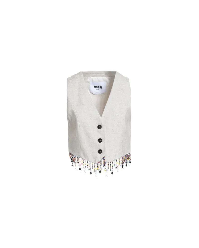 MSGM ANZÜGE und CO-ORDS - Couture-Westenauf YOOX.COM Beige