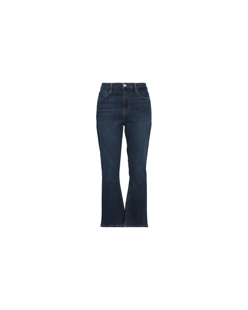 Frame Denim LE CROP MINI BOOT - HOSEN & RÖCKE - Jeanshosenauf YOOX.COM Blau